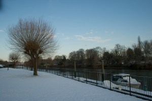 Thames in the Snow